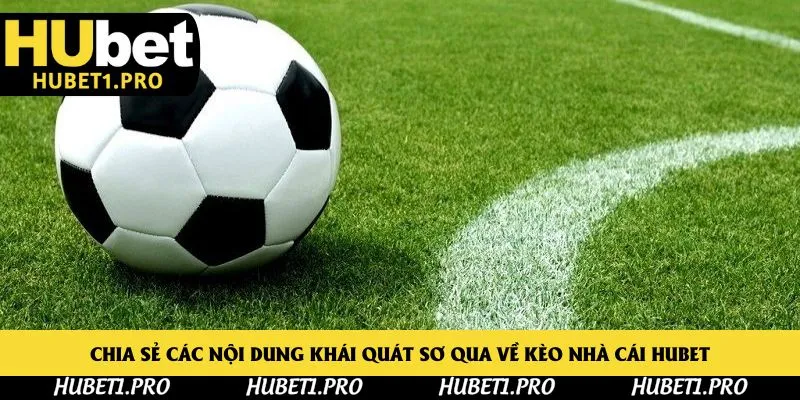 Chia sẻ các nội dung khái quát sơ qua về kèo nhà cái Hubet